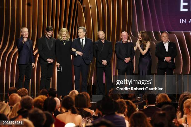 Los Angeles, CA The cast of Breaking Bad photographed during the 30th Screen Actors Guild Awards in Shrine Auditorium and Expo Hall in Los Angeles,...