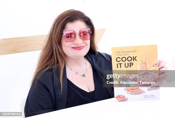 Alex Guarnaschelli is seen during the 2024 South Beach Wine and Food Festival on February 24, 2024 in Miami Beach, Florida.