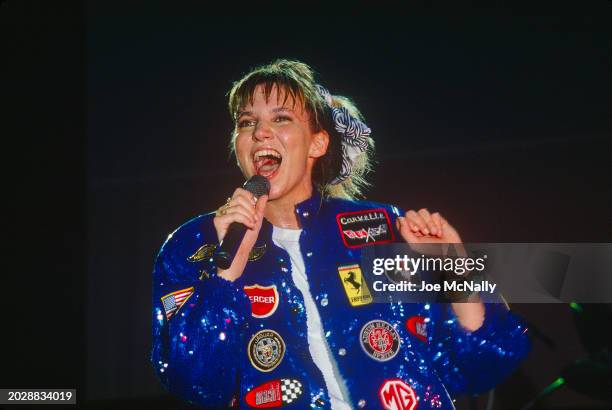 Pop musician Debbie Gibson wowed her live audience as she performed on stage at Jones Beach in 1988.