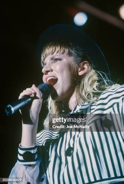 Pop musician Debbie Gibson wowed her live audience as she performed on stage at Jones Beach in 1988.