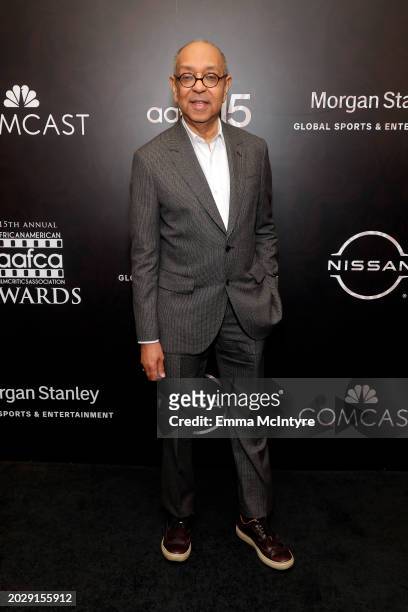 Honoree George C. Wolfe attends the 15th Annual AAFCA Awards at Beverly Wilshire, A Four Seasons Hotel on February 21, 2024 in Beverly Hills,...