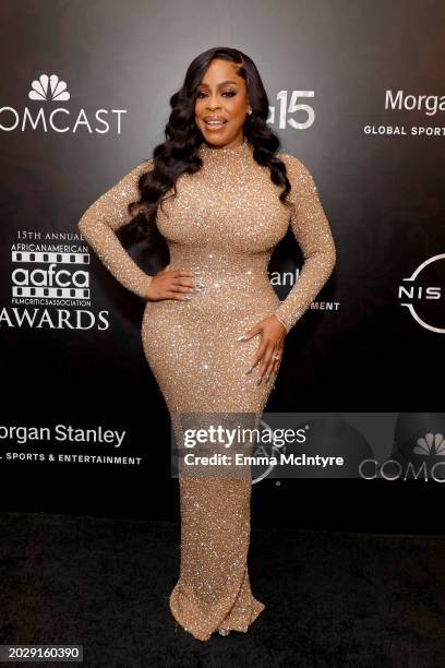 Niecy Nash attends the 15th Annual AAFCA Awards at Beverly Wilshire, A Four Seasons Hotel on February 21, 2024 in Beverly Hills, California.