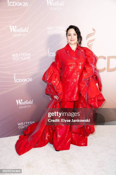 Lily Gladstone attends the 26th Annual Costume Designers Guild Awards at NeueHouse Hollywood on February 21, 2024 in Hollywood, California.