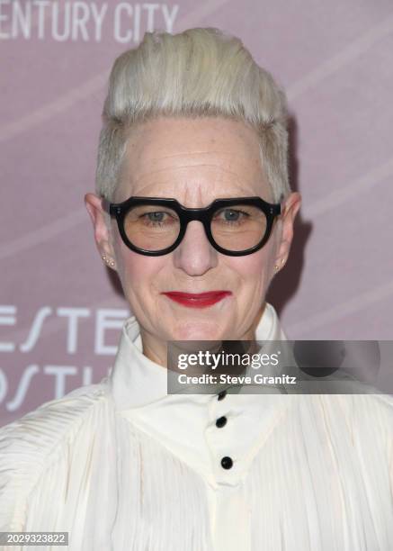 Lou Eyrich arrives at the 6th Annual Costume Designers Guild Awards at NeueHouse Hollywood on February 21, 2024 in Hollywood, California.