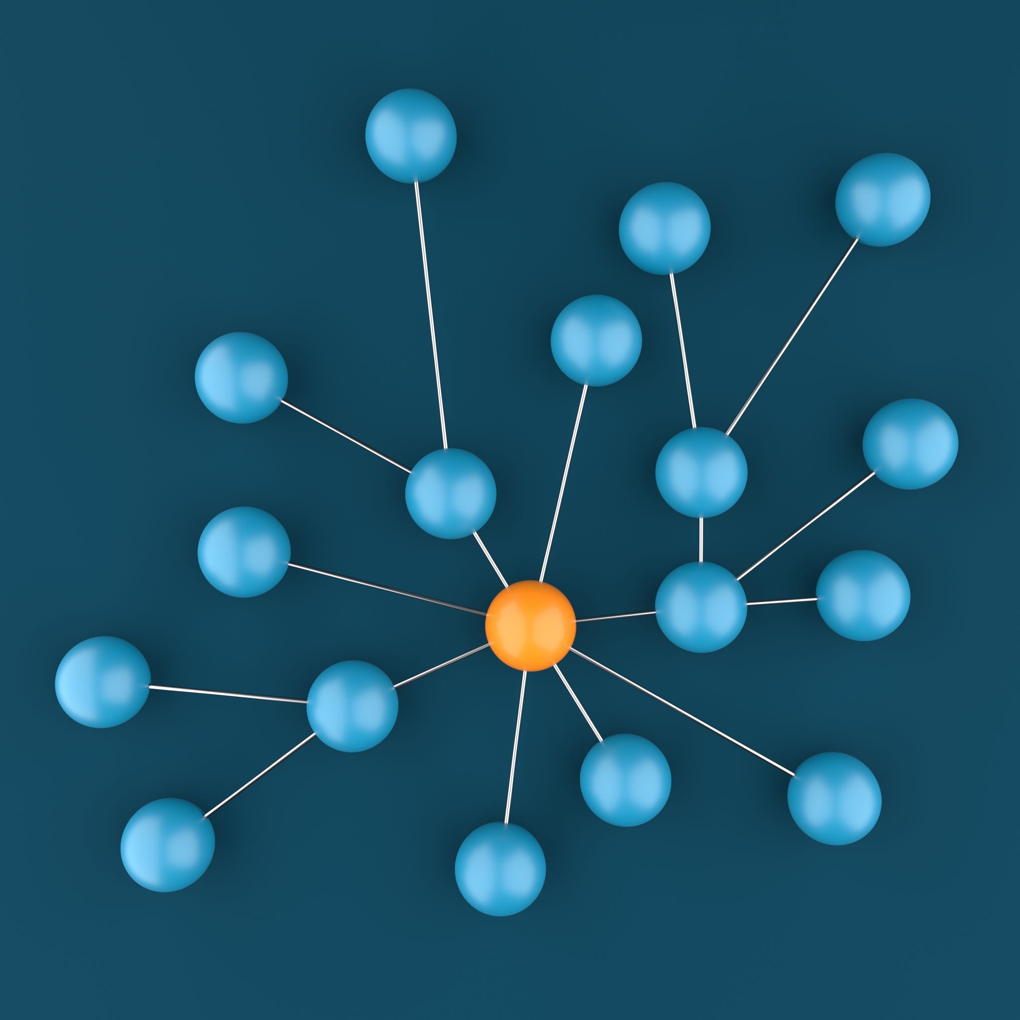 Teamwork Leadership Network Concept with spheres connected group Teamwork Leadership Network Concept with spheres connected group