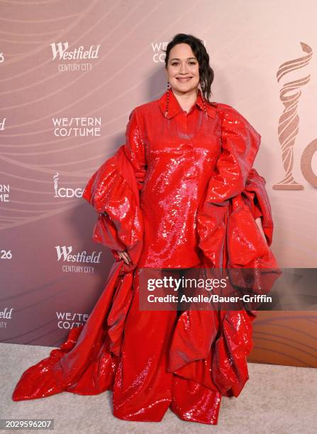 Lily Gladstone attends the 26th Annual Costume Designers Guild Awards at NeueHouse Hollywood on February 21, 2024 in Hollywood, California.