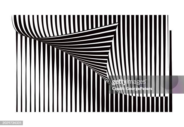 half tone page curl - page corner stock illustrations