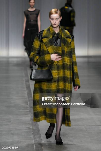 Iceberg fashion show at Milan Fashion Week Women's Collection Autunno Inverno 2024. Milan , February 21st, 2024