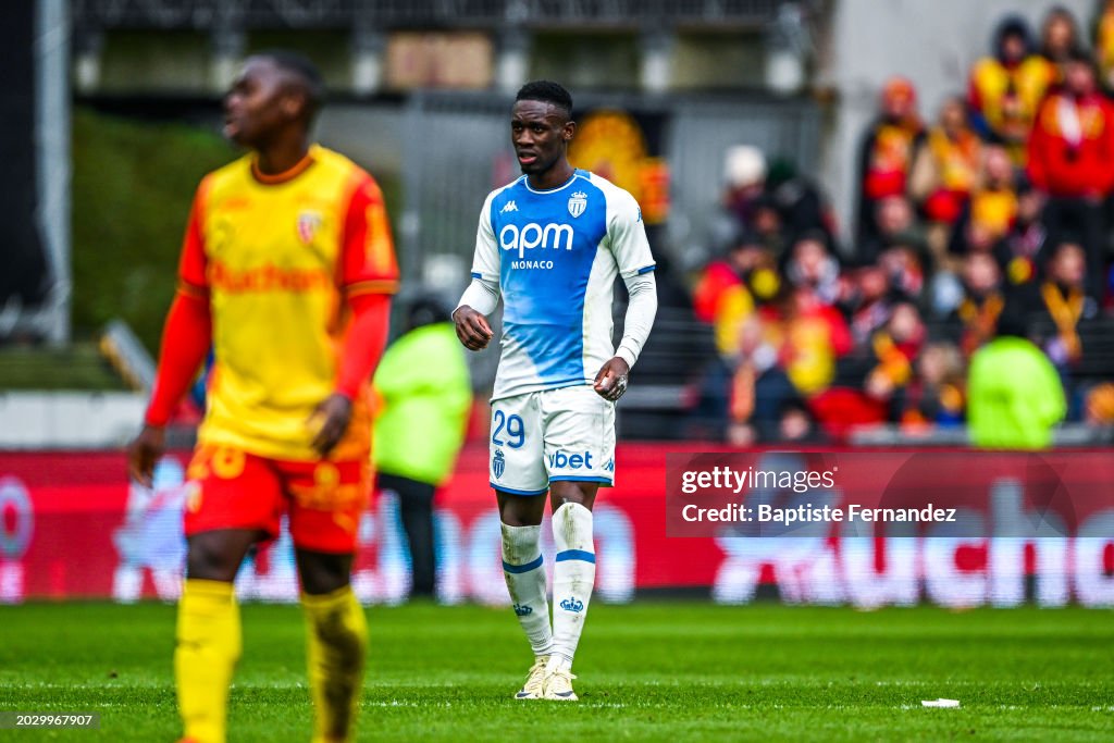 Racing Club de Lens v Association Sportive de Monaco Football Club - Ligue 1 Uber Eats