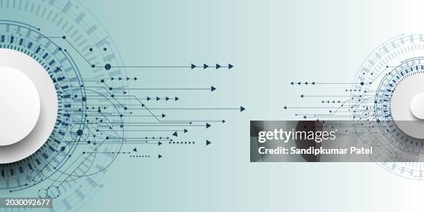 technology background hi-tech communication concept innovation abstract background - security classification stock illustrations