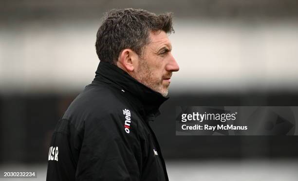 Kilkenny , Ireland - 25 February 2024; Kilkenny manager Derek Lyng before the Allianz Hurling League Division 1 Group A match between Kilkenny and...