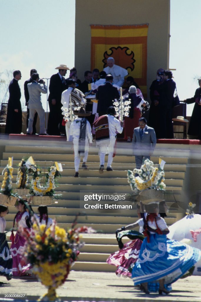Pope John Paul II In Mexico
