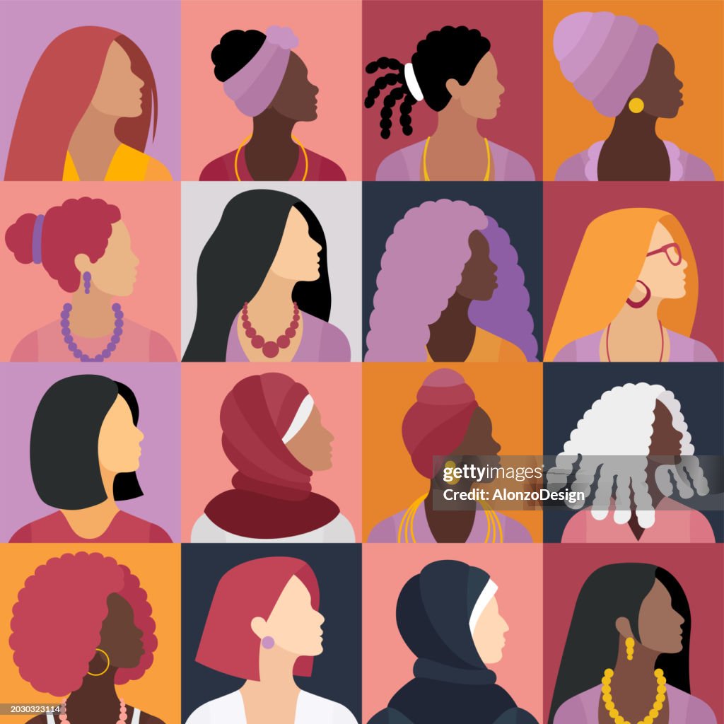 Multiracial Unity International Womens Day Diverse Unity A Celebration Of Multiracial ...