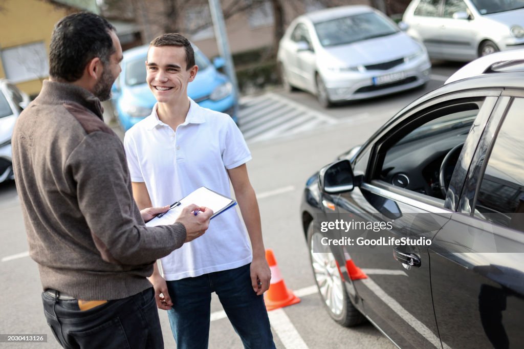 Driving lesson