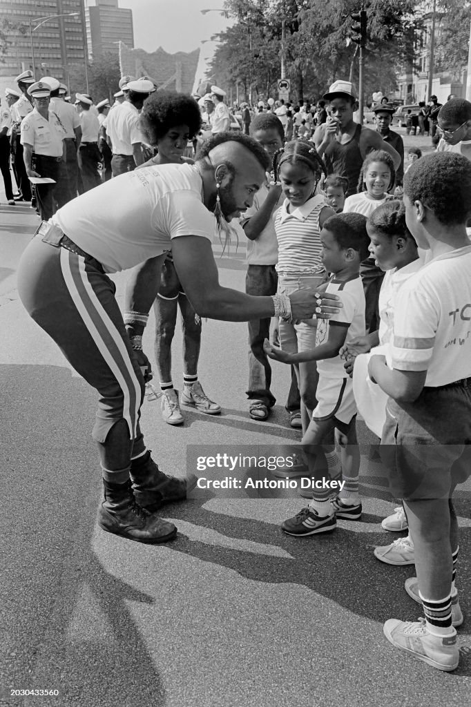 Mr. T at Bud Billken Parade