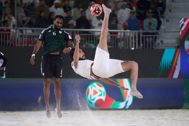 ARE: IR Iran v United Arab Emirates: Quarter-Final  - FIFA Beach Soccer World Cup UAE 2024