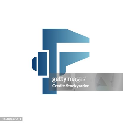Precision Measurement Gradient Solid Icon Precision Measurement Gradient Solid Icon