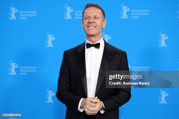 Rocco Siffredi poses at the "Supersex" photocall during the 74th Berlinale International Film Festival Berlin at Grand Hyatt Hotel on February 22,...