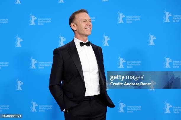 Rocco Siffredi poses at the "Supersex" photocall during the 74th Berlinale International Film Festival Berlin at Grand Hyatt Hotel on February 22,...