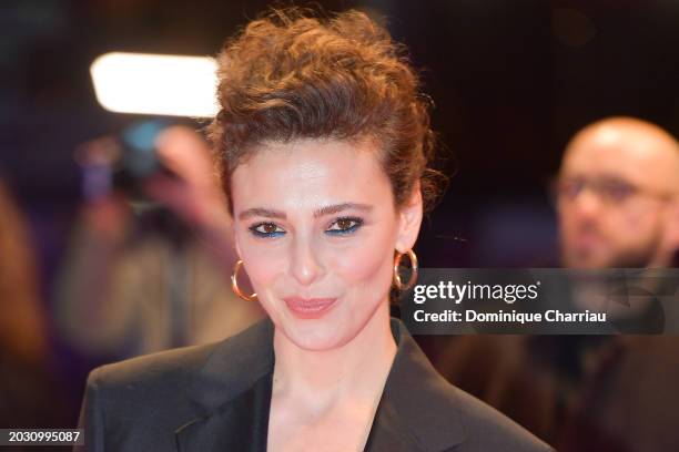 Jasmine Trinca from the movie Supersex attend the "Seven Veils" premiere during the 74th Berlinale International Film Festival Berlin at Berlinale...