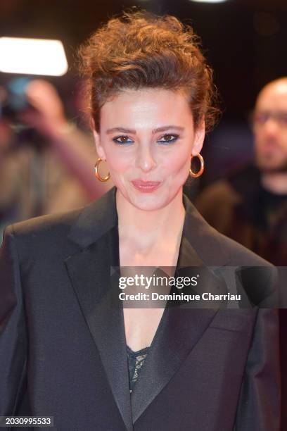 Jasmine Trinca from the movie Supersex attends the "Seven Veils" premiere during the 74th Berlinale International Film Festival Berlin at Berlinale...