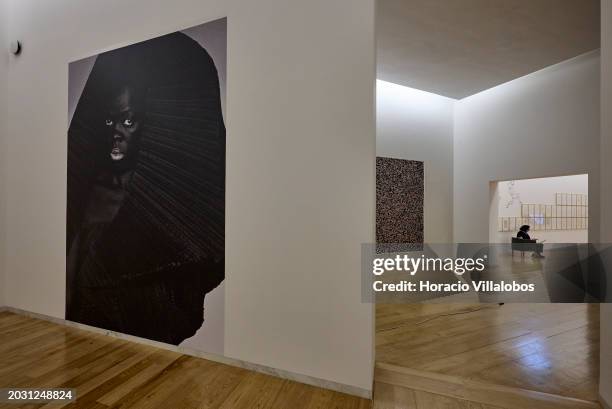 Works of art on view on the day Serralves Foundation presented to the press C.A.S.A. Alvaro Siza Collection, Archive, and Improvable Anagrams, Works...