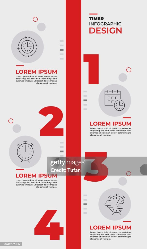 Timer Infographic High-Res Vector Graphic - Getty Images
