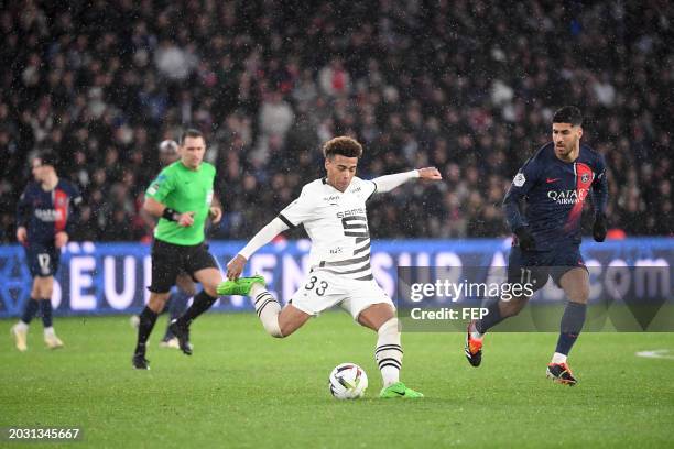 Desire DOUE - 11 Marco ASENSIO during the Ligue 1 Uber Eats match between Paris Saint-Germain Football Club and Stade Rennais Football Club at Parc...