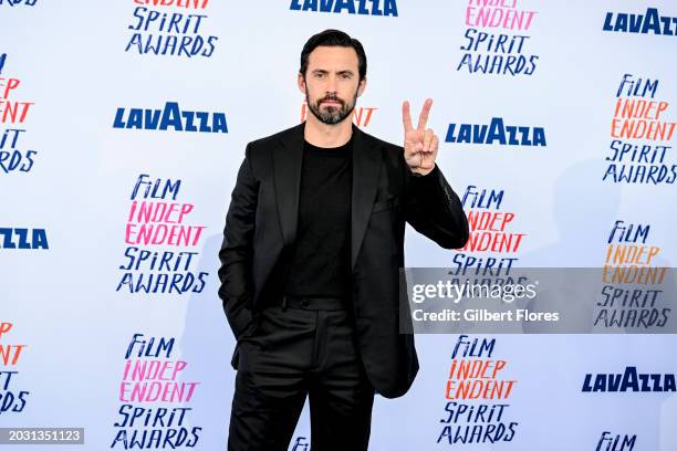 Milo Ventimiglia at the 2024 Film Independent Spirit Awards held at the Santa Monica Pier on February 25, 2024 in Santa Monica, California.