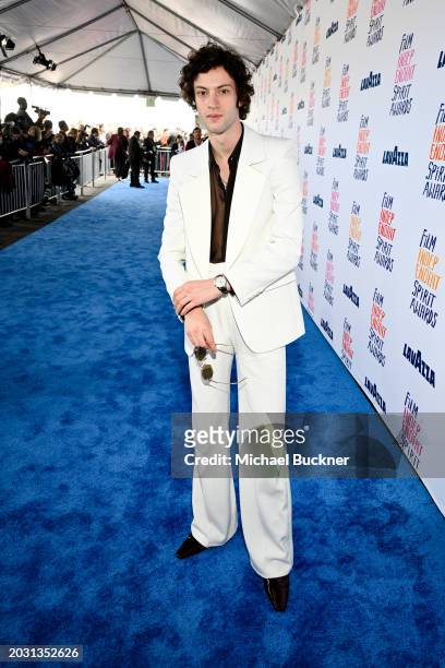 Dominic Sessa at the 2024 Film Independent Spirit Awards held at the Santa Monica Pier on February 25, 2024 in Santa Monica, California.