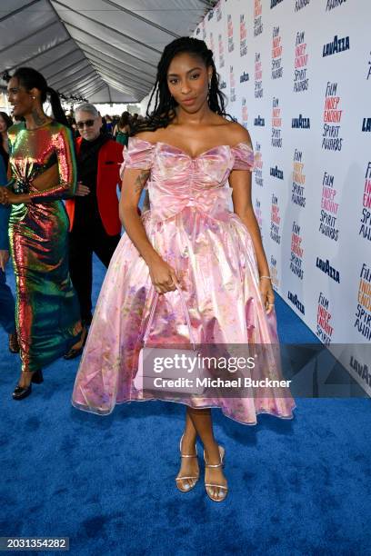 Jessica Williams at the 2024 Film Independent Spirit Awards held at the Santa Monica Pier on February 25, 2024 in Santa Monica, California.