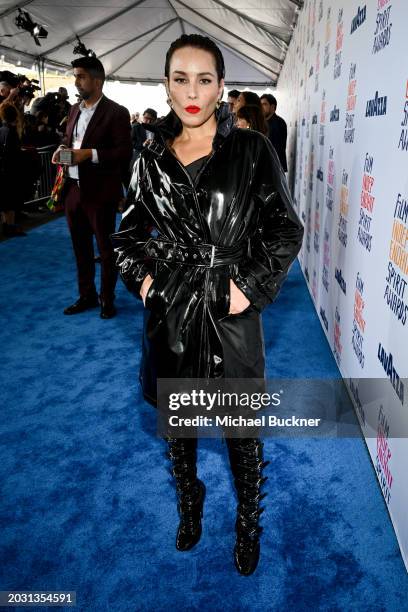 Noomi Rapace at the 2024 Film Independent Spirit Awards held at the Santa Monica Pier on February 25, 2024 in Santa Monica, California.