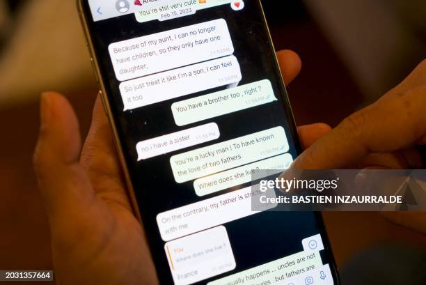 Messages that Shreya Datta, a tech professional who was a victim of an online scam known as "pig butchering," exchanged with a person who would later...