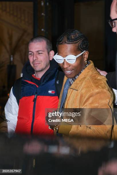 Rocky is seen on February 25, 2024 in Milan, Italy.