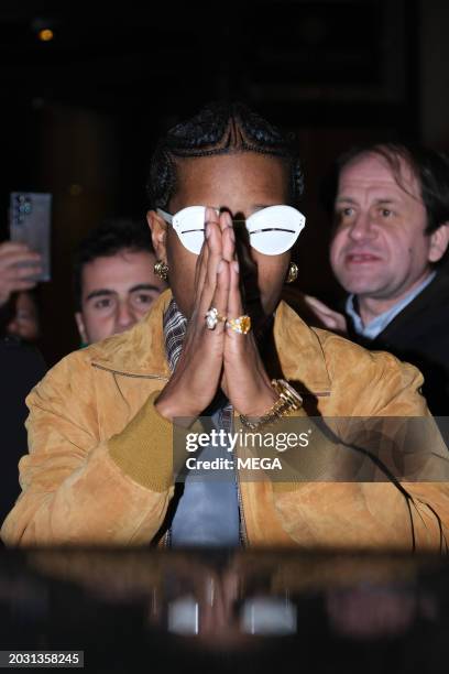 Rocky is seen on February 25, 2024 in Milan, Italy.