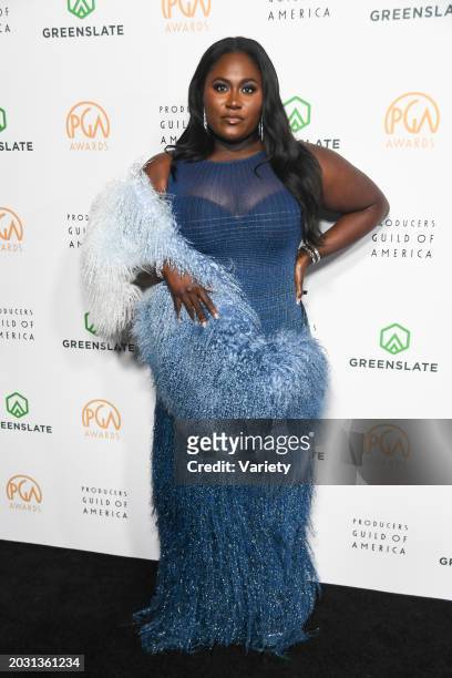 Danielle Brooks at the 2024 Producers Guild Awards held at The Ray Dolby Ballroom on February 25, 2024 in Los Angeles, California.