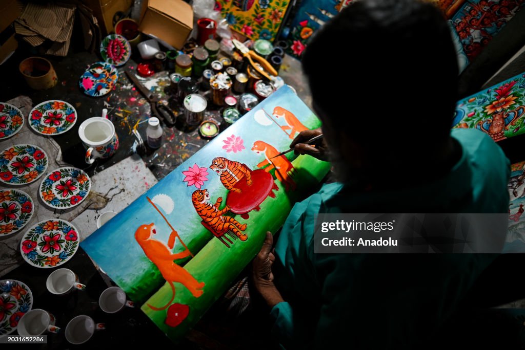 Rafiq Rickshaw Rickshaw artist Rafiq is seen working at his station in Dhaka,... News ...