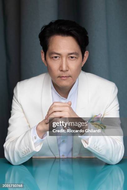 Actor Lee Jung-jae poses for a portrait during the 75th Cannes Film Festival on May 22, 2022 in Cannes, France.