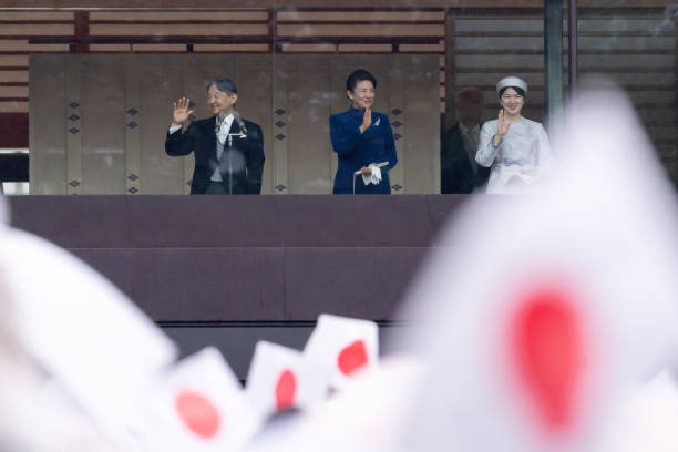 JPN: Japan's Emperor And Royal Family Greet Public On Emperor's Birthday