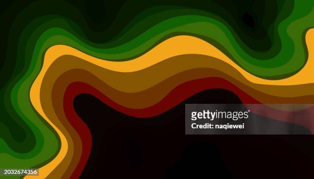 ilustraciones, imágenes clip art, dibujos animados e iconos de stock de vector abstracto colores fluidez movimiento rayas cinta efectos líquidos fondo - escalera de caracol