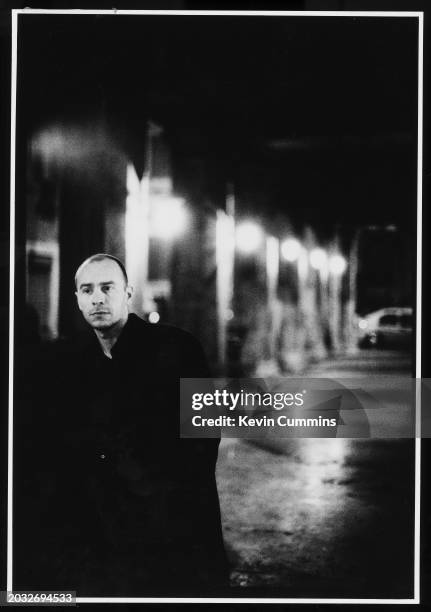 Matt Johnson of The The, portrait in Rome, Italy, 10th February 1993.