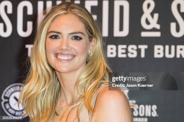 Kate Upton attends Burger Bash during the 2024 South Beach Wine And Food Festival on February 22, 2024 in Miami Beach, Florida.