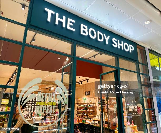 Westfield, LONDON, ENGLAND The Body Shop, Store Sign London, England.