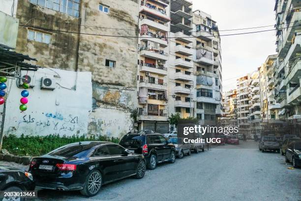 Syria, Latakia, town center.