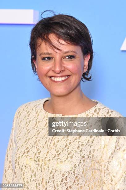 Najat Vallaud-Belkacem arrives at the 49th Cesar Film Awards at L'Olympia on February 23, 2024 in Paris, France.