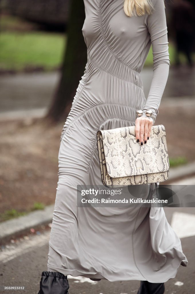 Street Style - Day 4 - Milan Fashion Week - Womenswear Fall/Winter 2024-2025