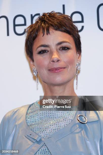 Bérénice Bejo attends the "La Bete" Premiere at La Cinematheque on February 05, 2024 in Paris, France.