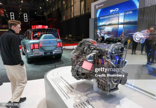 Byd Start Engine Byd Hybrid Photos and Premium High Res Pictures - Getty Images