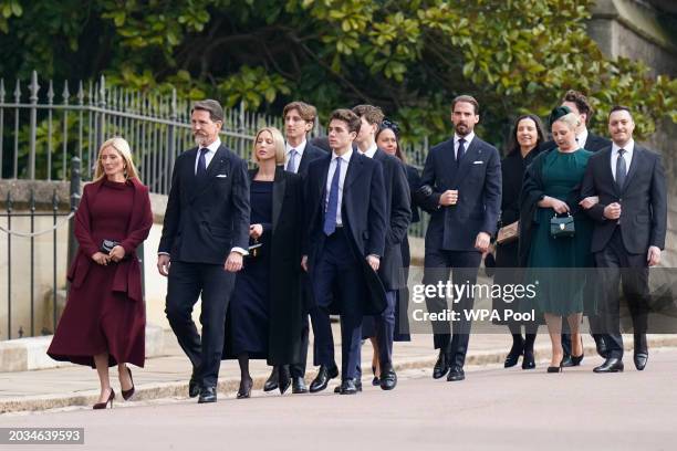 Prince Pavlos, Crown Prince of Greece, Prince of Denmark RE, and Marie-Chantal, Crown Princess of Greece, Princess of Denmark , Princess...