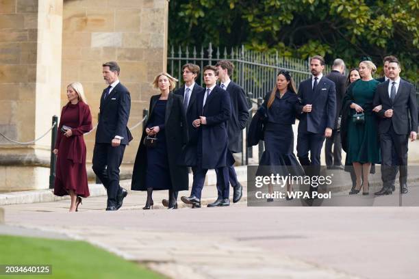 Prince Pavlos, Crown Prince of Greece, Prince of Denmark RE, and Marie-Chantal, Crown Princess of Greece, Princess of Denmark , Princess...